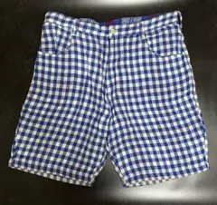 【完全新品】 ポータークラシック ギンガムチェックハーフパンツMのサムネイル