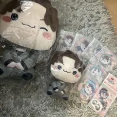 フリューくじ忍たま乱太郎　ふんわり桜もちぴこの段　ラストゲット賞込みセット