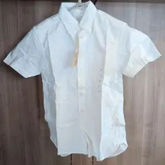 無印良品　オックスフォード　 ボタンダウン 半袖シャツ　ホワイト