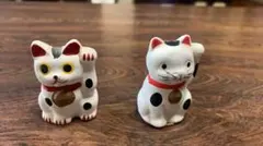 招き猫　2体　セット