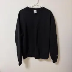 Champion チャンピオン クルーネック スウェット ブラック M
