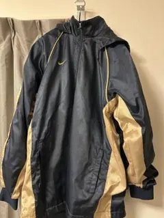 Nike フード付き ネイビー/ベージュ