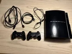 【すぐ遊べる】PS3 本体 80GB 豪華ソフト4本＆純正コン2個付