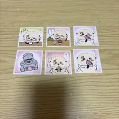 ちいかわ　ラッコ　シール　ホログラムステッカー 6枚セット