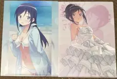 2点 新品未使用 クリアファイル 俺の妹がこんなに可愛いわけがない あやせif