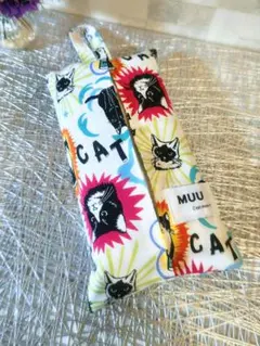 ねこ柄　ティッシュカバー　ソフトパックティッシュカバー