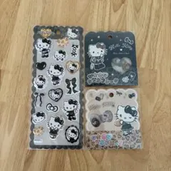 ハローキティ おはじきシール マシュマロシール　セット