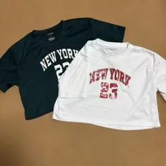 SHEIN NEW YORK 23 Tシャツ 2枚セット L