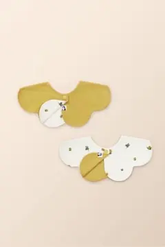 【新品、未開封】コニー　リバーシブル　スタイ　レモン