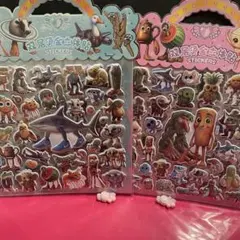 2枚綴り×2 イタリアンブレインロット ぷっくりシール ②