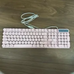 MOFii 有線キーボード ピンク 本体 ゲーム