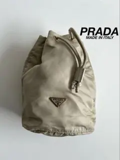 PRADA TESSUTO NYLON TRIANGLE BAG POUCH