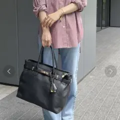 本革 トートバッグ