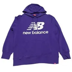 New Balance パーカー パープル　Ｌ