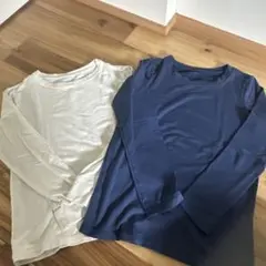 UNIQLO KIDS 極暖ヒートテック長袖 140cm 2枚セット
