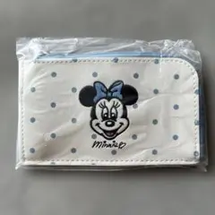 ミニー刺繍ドット柄コインケース② は-3