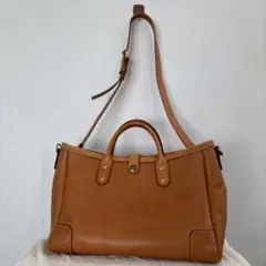HELZ 横型2wayレザートートバッグ