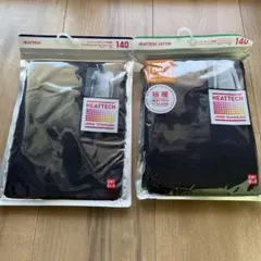 ★新品•未開封★UNIQLO HEATTECH 140 ブラック