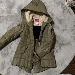 LONDON FOG フード付き中綿コート オリーブグリーン