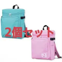 ハローキティ シンプルかわいいトラベルリュック 2個セットのサムネイル