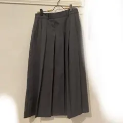GU プリーツミディスカート グレー Mのサムネイル