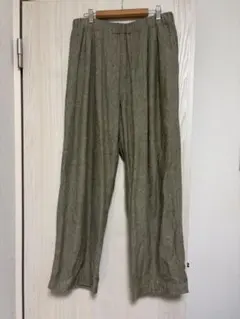 26SS CONFECT コットンリネンシャンブレーイージーパンツ