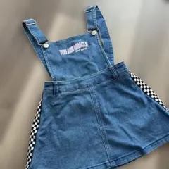 ANAP KIDS デニムジャンバースカート 110