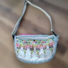 チチカカ刺繍入り ショルダーバッグ 花柄 鳥柄