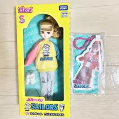 リカちゃんくじ×セーラーズ 02 リカちゃんカジュアルスタイル 11キーチェーン