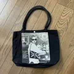LALACUB トートバッグ ブラックのサムネイル