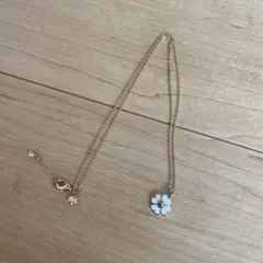 ピンクゴールド ネックレス