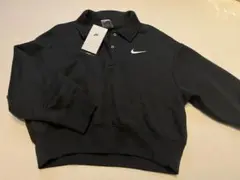 【新品タグ付き】Nike ブラックトレーナー