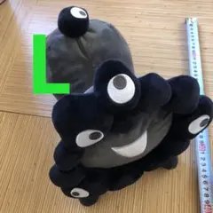 新品 ミャクミャク黒 Lサイズ 黒ミャクミャク 寝そべり 這いずり ぬいぐるみ