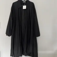STYLE DELI 【DELIby】エアリーバルーンヘムZIPシャツワンピース