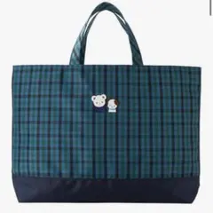 familiar　レッスンバック　ファミリアチェック　青