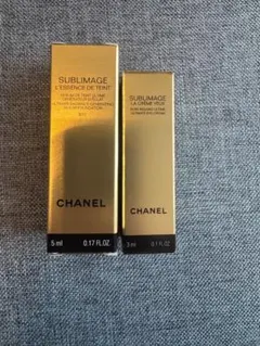 CHANEL SUBLIMAGE 目元クリーム&ファンデーション