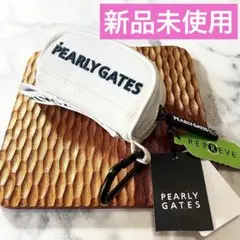 新品未使用　パーリーゲイツ　PEARLY GATES 小型ポーチ ホワイト