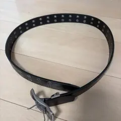 Dickies ダブルピン ベルト ブラック