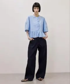 ⭐️yr様専用⭐️【サステナブル】・【定番】フリルブラウス - メルカリ