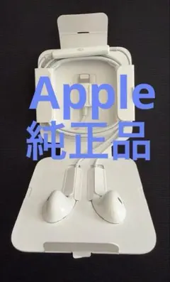 【iPhone付属品】 純正イヤホン Apple 純正品　Lightning