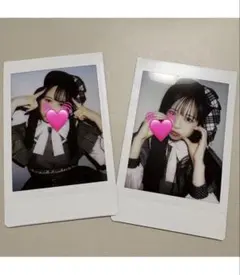 FRUITSZIPPER 松本かれん月足天音ペアチェキ 2024バレンタイン衣装