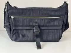☆Paul Smith ショルダーバッグ シャドーストライプ 黒 保管品 ☆