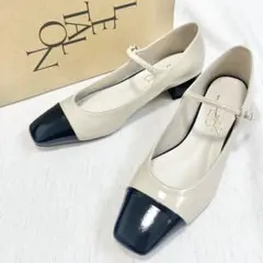 【未使用】LE TALON ルタロン　スクエア　コンビネーション　メリージェーン