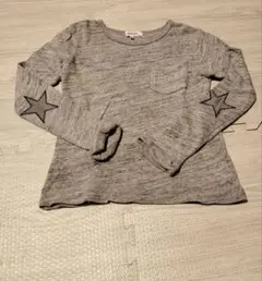 【GLOBAL WORK 】 長袖 Tシャツ グレー