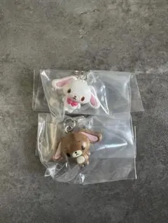 サンリオ めじるしアクセサリー ２点セット しろうさ・くろうさ