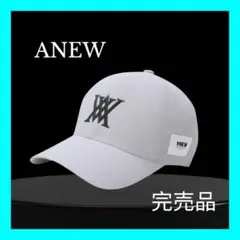 完売品⭐️新品タグ付き⭐️S サイズ ANEW ロゴキャップ　ライトグレー 完売品⭐️新品タグ付き❤️S サイズ ANEW ロゴキャップ ライト