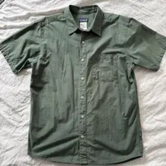 patagonia 綿/ポリ混半袖シャツ 54840 Mサイズのサムネイル