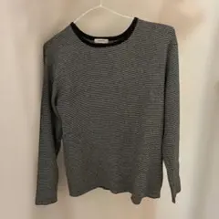 studioCLIP ストライプ 長袖Tシャツ Lサイズ