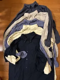 ユニクロ　シャツ5枚　全てXL