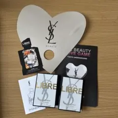 YSL BEAUTY LOVE GAME ノベルティうちわ　LIBRE 香水